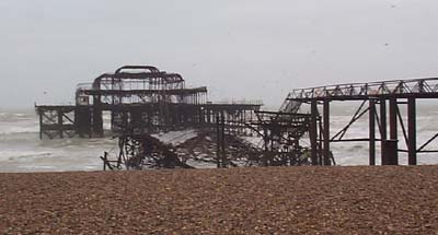 Picture of the West Pier in Brighton